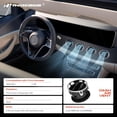 thumbnail image 2 of A-Premium 4PCS Dashboard AC Heater Air Duct Vent Louvre Compatible with Ford F-150 F150 2009-2014, Front Driver and Passenger Side, Black, 2 of 4