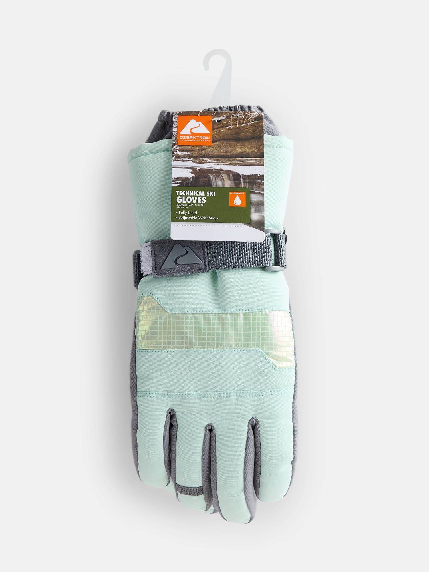 Ozark Trail Girls Technical Ski Gloves, Sizes S-XL