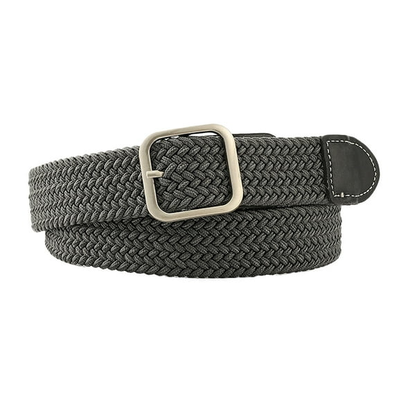 Braided Canvas Woven Elastic Stretch Belts for Men/Women/Junior