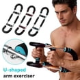 thumbnail image 2 of Adjustable U-Shaped Arm Exerciser with 30-50KG Resistance for Upper Body Strength Training, 2 of 5