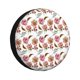 thumbnail image 1 of Balery Rose Flowers Cubiertas para Neumáticos - Protector Resistente para Neumáticos de Camioneta, SUV, Remolque, Camper y RV-15 inch, 1 of 6