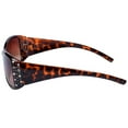 thumbnail image 5 of 2 Pair of Womens Designer Bifocal Sunglasses with Rhinestones - Tortoise/Tortoise - 2.50, 5 of 5