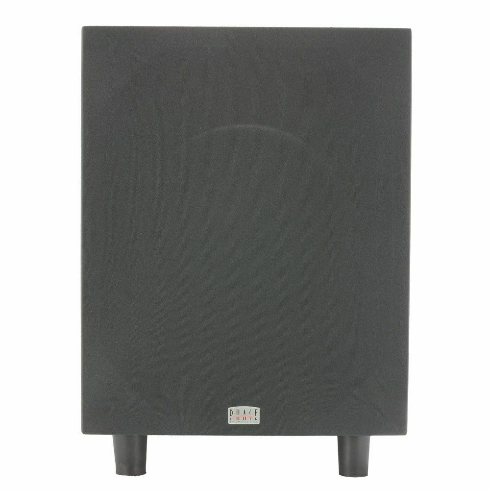 Phase Technology POWER-FL8 8 in. Subwoofer with a Passive Radiator&#44; Black Ash - image 4 of 6