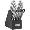 thumbnail image 2 of Cuisinart C77SS-15PG 15pc German Stainless Steel Hollow Handle Cutlery Block Set, 2 of 5