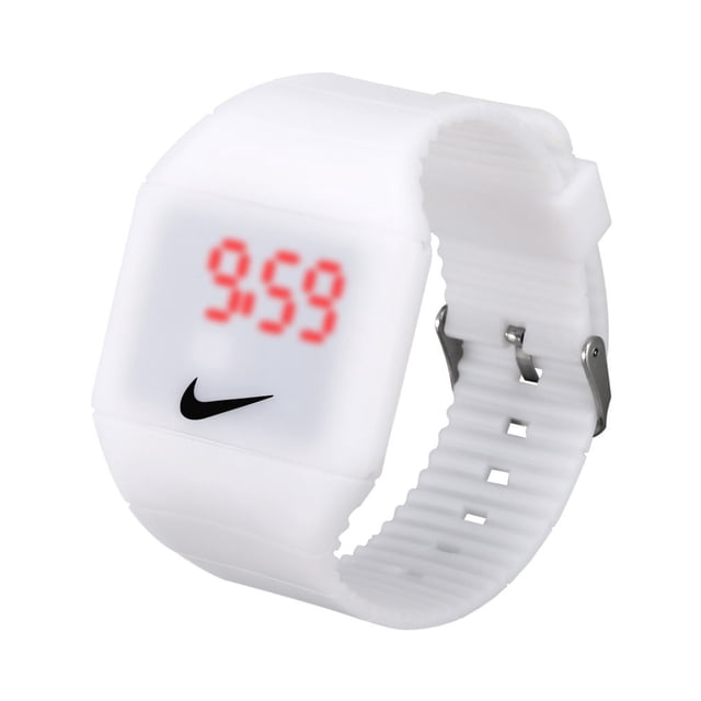 Reloj Digital LED NIKE banda de goma para estudiantes/reloj electrónico deportivo Jam Tangan Murah Gao Jiahui unisex