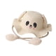 thumbnail image 4 of Sombrero para el sol Minnieouse para niños con orejas movibles de paja de conejo beige 52-54cm, 4 of 6