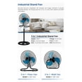thumbnail image 4 of Ventilador Industrial 3 En 1 De Pie Pared Piso, 4 of 4