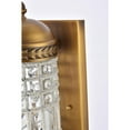 thumbnail image 5 of 1205 Olivia Collection Wall Sconce W:5in H:15in Ext: 7in Lt:1 French Gold Finish Royal Cut Crystal (Clear), 5 of 9