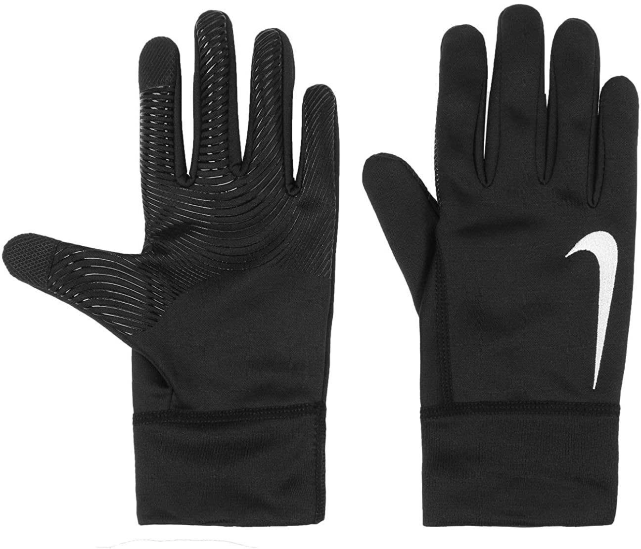 NIKE Therma Gloves black white mens XL