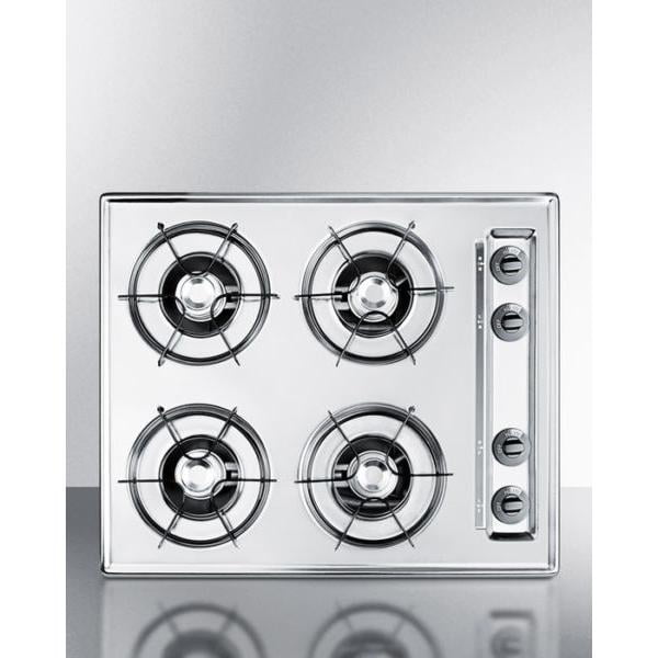 Znl033 24 Built In Natural Gas Cooktop With Four 9000 Btu Open
