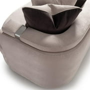 Michael Amini Carmela Sofa - Zinc/Silver