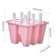 thumbnail image 2 of Silicona Para Helados, Molde Reutilizable Para Helados, Para Postres Caseros De Paletas Cateissary HA040475-05, 2 of 6