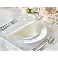 thumbnail image 5 of " OCCASIONS " 40 Plates Pack, Heavyweight Disposable Wedding Party Plastic Plates (10.5'' Dinner Plate, Plain White), 5 of 6