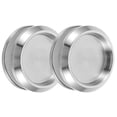 thumbnail image 2 of KAKOWELY 2 Pcs Poignée de Porte de Douche Poignée de Porte Intérieure en Acier Inoxydable Tirette de Porte Circulaire,2.56"X2.56"X1.26 Pouces, 2 of 4