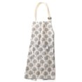 thumbnail image 2 of Delantal suave Ajustable Capacidad de gran capacidad Cocinar BIBS Tree-Pattern Hornear Limpieza Hogar Delantales Para Mujeres Hombres Chef Trabajador Gris Inevent HA010178-02, 2 of 6