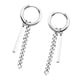 thumbnail image 4 of de material acero Inoxidable Cuelga Los Pendientes Pendientes para Los Hombres de Las Mujeres Salvador Pendientes colgantes con borlas, 4 of 7