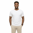 thumbnail image 3 of Access Men's Heavyweight Short Sleeve Cotton Crew Neck T-Shirt (Pack of 3) (White, Medium) AT35, 3 of 9