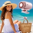 thumbnail image 6 of Portable Neck Turbo Fan, Clip Portable Fan Rechargeable, Cooling Fans that Blow Cold Air, Chill Pill Fan Ventilador Portatil for Travel Summer Indoor Outdoor, 6 of 9