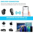 thumbnail image 4 of Auriculares inalámbricos Erligpowht Bluetooth 5.0 con funda de 2000 mAh, 4 of 8