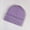 Purple, variant on FAWUUDO Unisex Beanie Winter Knitted Skull Cuffed Soft Warm Hat for Men and Women Slouchy Ski Watch Cap Printed Beanies Purple