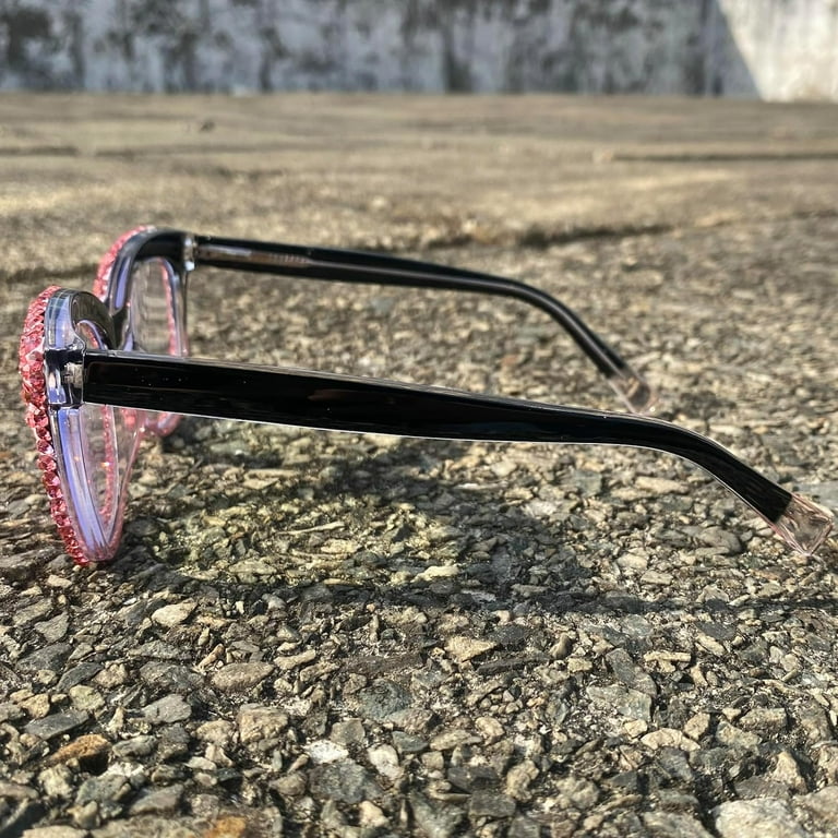 Rhinestone reading glasses discount