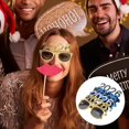 thumbnail image 3 of 4pcs New Year Party Eyeglasses: 2026 Bright Photo Props - Lightweight New Year Photo Props For Birthday Celebrations & Holiday Parties, 3 of 3