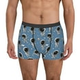 thumbnail image 4 of Wukai Astronaut Print Men’s Underwear Breathable Boxer Briefs,&nbsp;Moisture Wicking & Breathable-XX-Large, 4 of 7