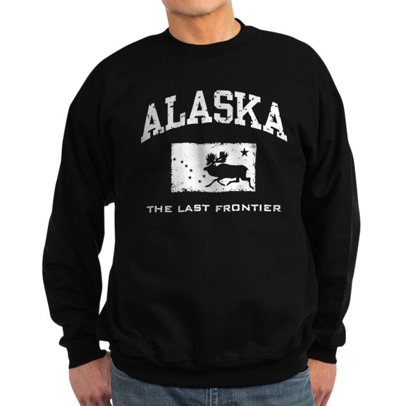 CafePress - Alaska Sweatshirt (Dark) - Classic Crew Neck Sweatshirt