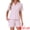 Light Purple, variant on DARING DIVA Women's Solid Pajama Sets Short Sleeves Cute Soft Elastic L Light Pink