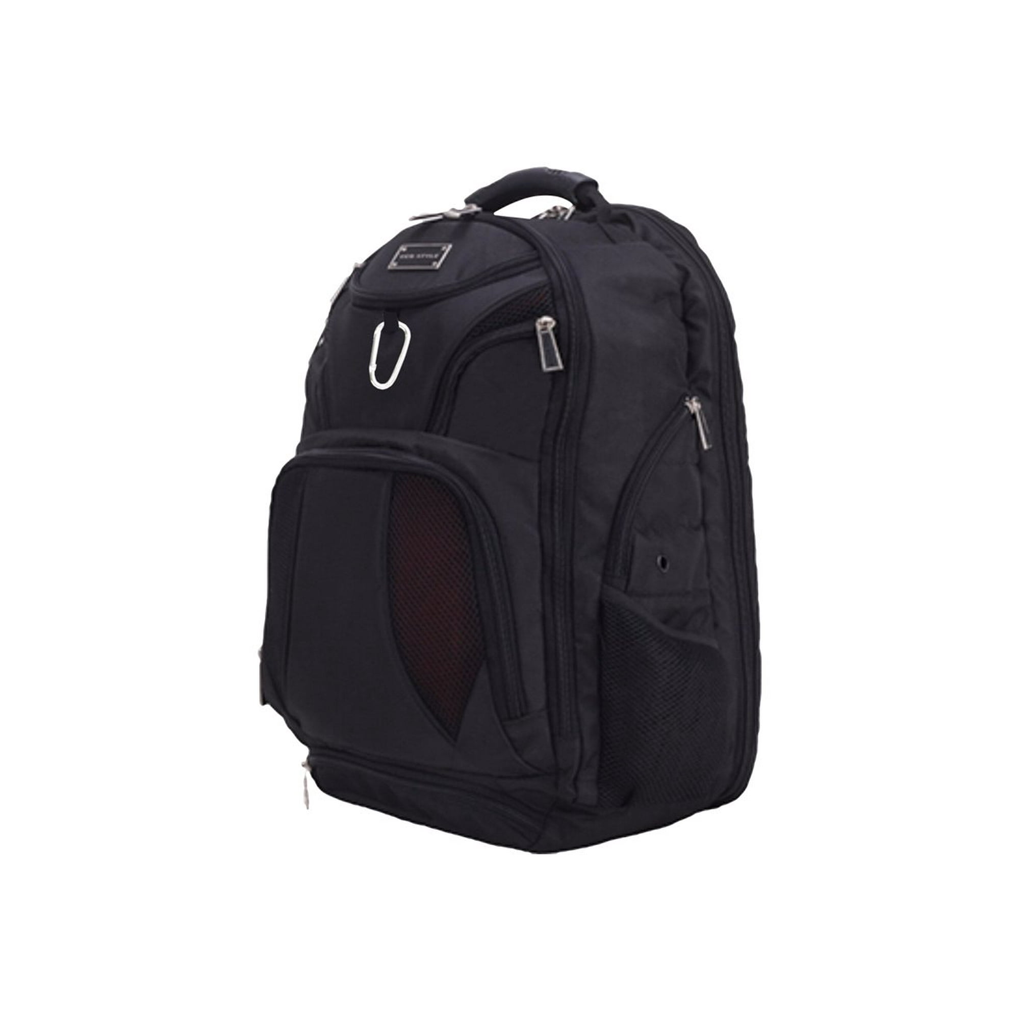 ECO STYLE Jet Set Smart Backpack Notebook carrying backpack 16 black Walmart