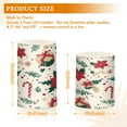 thumbnail image 6 of Yayeee Flameless Candles with Remote Flickering Battery Operated Multi Color Changing, Christmas Floral, 6 of 7