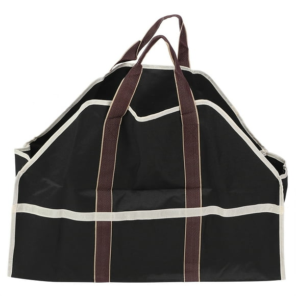 Large Capacity Firewood Log Carrier Wood Carry Tote Bag for Outdoor Garden Fireplace Groceries