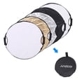 thumbnail image 2 of Andoer Reflector,Round Collapsible Portable 5in1 Round 1 Collapsible 5in1 In 1 Collapsible With And Case Fesjoy 24 Inch/ 5in1 Eryue 5 In 5 In 1 Video With And, 2 of 6