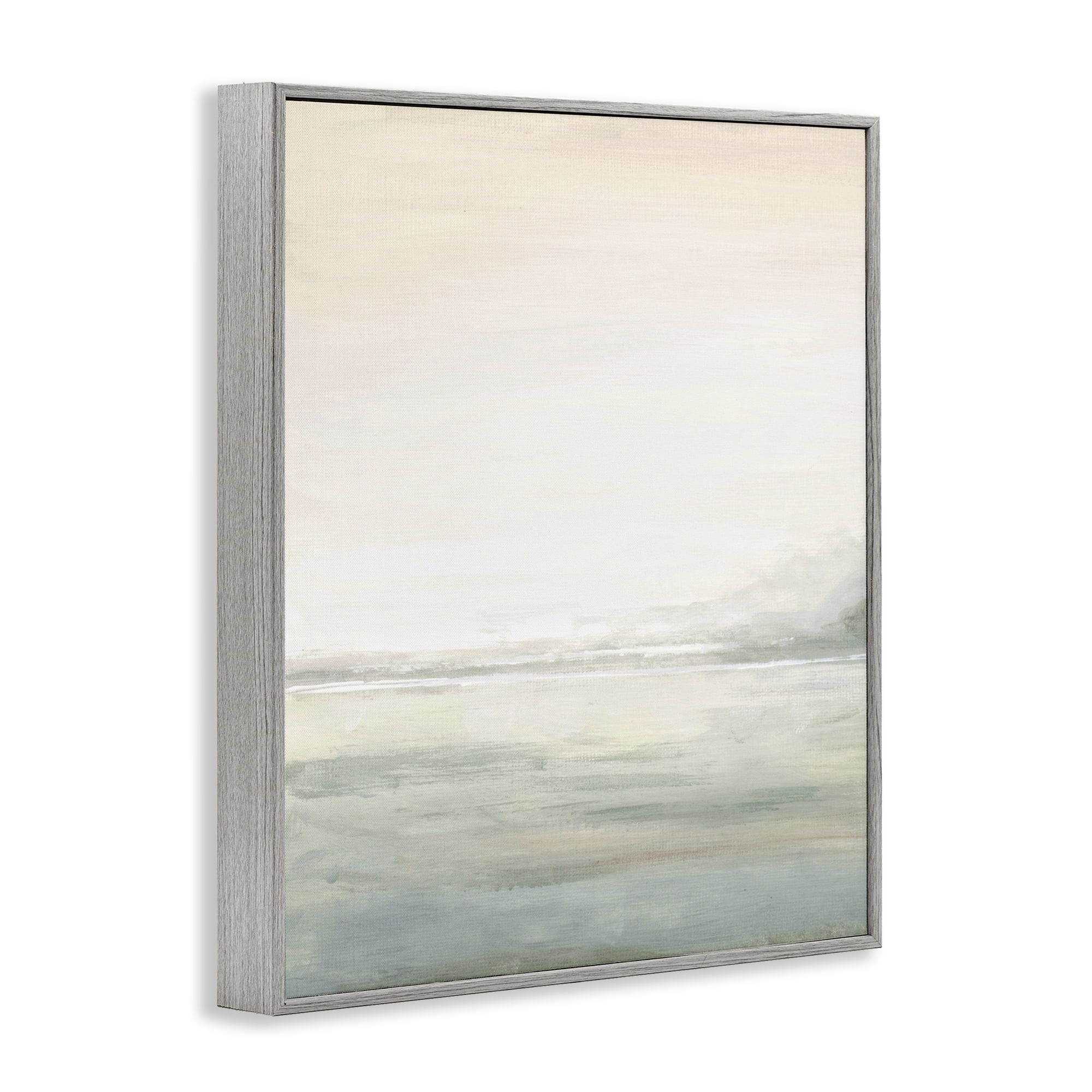 Stupell Industries Light Fog Atmosphere Gray Framed Giclee Art, design by Patricia Pinto