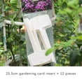 thumbnail image 5 of 12 Pcs Plant Markers T-Type Garden Labels — Waterproof & Reusable, Easy to Write Plastic Tags for Potted Plants(C), 5 of 5