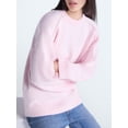 thumbnail image 4 of Scoop Women's Crewneck Seam Sweater, Sizes XS-XXL, 4 of 5