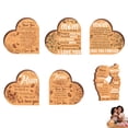thumbnail image 2 of Thank You Gifts for Mom From Daughter Son To My Mom Love You Wooden Heart Sign Tabletop Decoration for Home Birthday Mothers Day Valentines Day Gifts for Mother, 2 of 9