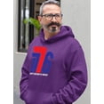 thumbnail image 2 of 1776 Happy Birthday Of America Hoodie Men -Image by Shutterstock, Male XX-Large, 2 of 4