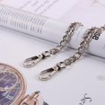 thumbnail image 3 of Bolso Cadena Metal DIY Hombro Messenger Manija Reemplazo Correa Plata, 3 of 8