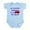 Sky Blue, variant on CafePress - Big Sister Superhero Infant Bodysuit - Baby Light Bodysuit, Size Newborn - 24 Months