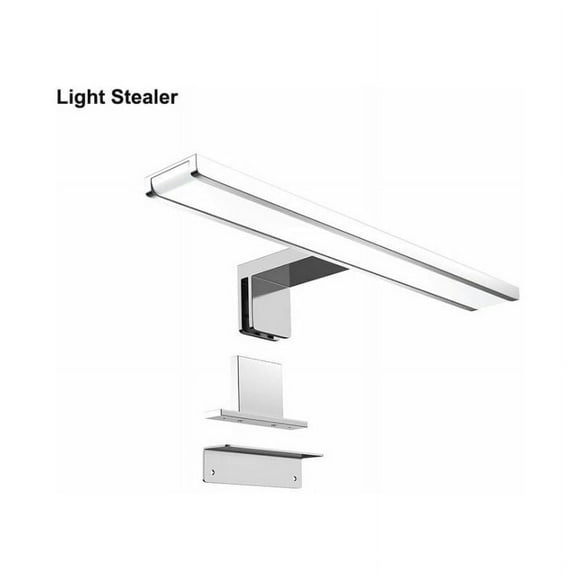 Stylish Bathroom Vanity Light, Matte White Acrylic Shade for Soft Glow, Energy-Efficient LED Design for Eco-Friendly Lighting Solutions, 30cm Cable for Safe Installation