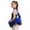 Royal Blue, variant on MSemis Kids Girls Sequins Tutu Dress Leotard Modern Dance Costume Hot Pink 14
