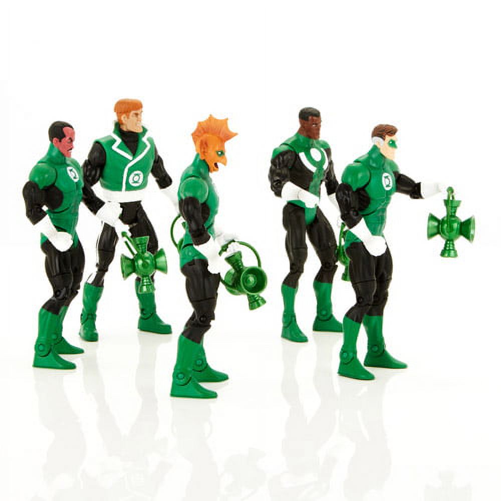 DC Universe Classics Exclusive Green Lanterns Light Action Figure 5Pack Tomar Re, Sinestro, Hal Jordan, John Stewart Guy Gardner - image 5 of 5