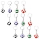 thumbnail image 5 of KAKOWELY 12 llaveros de fútbol, colgantes de fútbol, colgantes para llaves, 5 of 5