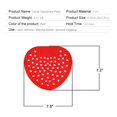 thumbnail image 3 of 10 Pack Urinal Screen Cakes Blocks Deodorizer Pads Scent Lasts up to 30 Days Anti-Splash Fresh and Ideal for Public and Domestic Men Bathrooms Cherry Fragrance Rubber Toilet Bowl Clip, 3 of 7