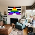 thumbnail image 2 of mokarier Straight Ally Flag Banner Outdoor Indoor Decoration Flag 3x5Feet Double Stitched Polyester with Brass Grommets, 2 of 5