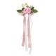 thumbnail image 2 of Flores PEW para pasillo de sillas Arreglo floral PEW Flores de rosas artificiales con, 2 of 9