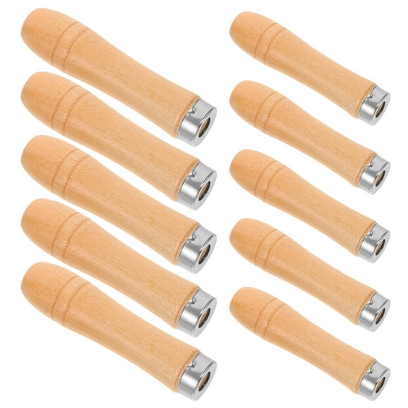 KAKOWELY 10Pack Tool Handle Grip Ergonomic File Handle Multi Iron for Craftsmen