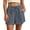 Gray, variant on Women's Casual High Waisted Shorts Drawstring Elastic Waist Pockets Summer Beachwear