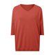 thumbnail image 3 of MKLEKYY Playeras Oversize Suéteres De Punto Holgados De Primavera Para Mujer, Informales, De Manga 3/4, Color Liso, Con Cuello En V, Para Otoño, 517 Talla XL, 3 of 3